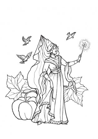 Буратино. Раскраска с цветными образцами фото книги 2