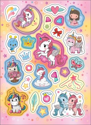 100 наклеек. Волшебные наклейки фото книги 2