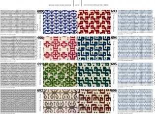 1000 японских узоров для спиц и крючка. Полная коллекция от легендарного Nihon Vogue фото книги 5