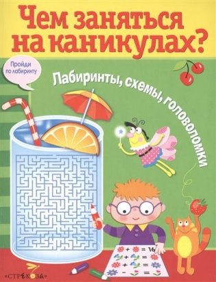 Чем заняться на каникулах? Лабиринты, схемы, головоломки. Выпуск 8 фото книги