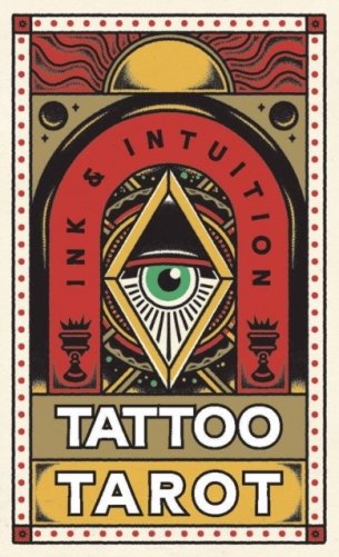 Tattoo tarot (mini deck) фото книги