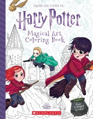 Harry Potter: Magical Art Coloring Book фото книги