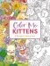 Color Me Kittens: A Purr-Fect Adult Coloring Book фото книги маленькое 2