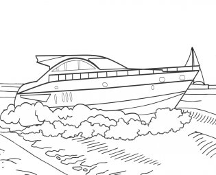 Лучшие раскраски для мальчиков. Корабли и яхты фото книги 8