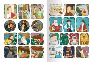 История Нового года. Книжка с наклейками фото книги 3