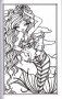 Sweet & Simple Mermaids & More to Color Pocket-Sized Coloring Book фото книги маленькое 8