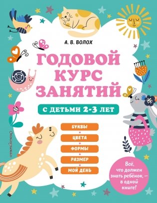 Годовой курс занятий с детьми 2-3 лет фото книги