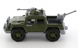 Автомобиль-пикап военный "Защитник" с 2-мя пулеметами фото книги 3