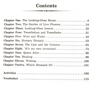 Алиса в Зазеркалье. Домашнее чтение фото книги 2