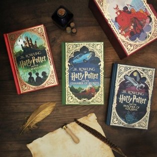 Harry Potter 1-3 Box Set: Minalima Edition фото книги 3