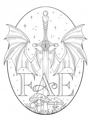 Romantasy: A Coloring Book фото книги 3