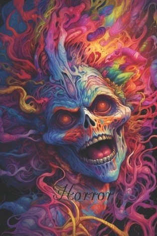 Horror Coloring Book: the scary coloring book for adults фото книги