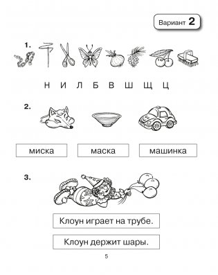 Обучение грамоте. 1 класс. Тетрадь для проверочных работ фото книги 4