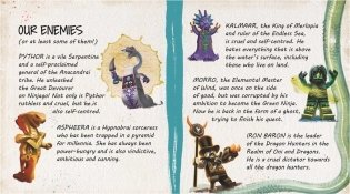 LEGO NINJAGO: Dive Into the Ninja World: An Epic Guide (with Nya Minifigure) фото книги 5