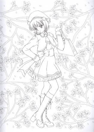 WOW MANGA. Раскраска для творчества и вдохновения фото книги 4