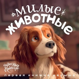 Милые животные. Первая книжка малыша фото книги