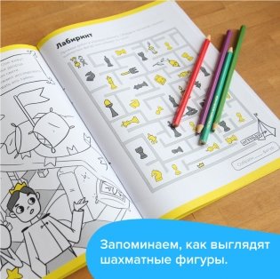 Игровое обучение. Основы шахмат и логики 1 часть, от 5 лет фото книги 3