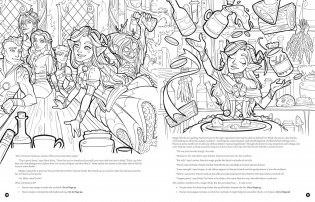Critical Role: Fearne Calloway's Fey Fantasy: A Coloring Adventure фото книги 8