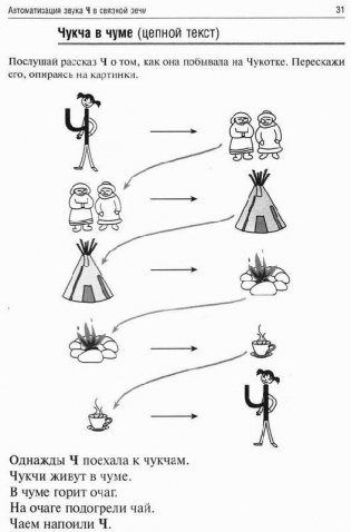 Логопедические игры. Чаепитие на даче у Ч. Рабочая тетрадь фото книги 6