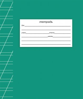 Тетрадь "Классика-2", А5, 12 листов, косая линия фото книги 4