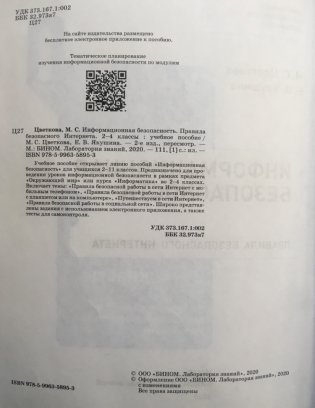 Информационная безопасность. Правила безопасного Интернета. 2–4 классы. Учебное пособие фото книги 2