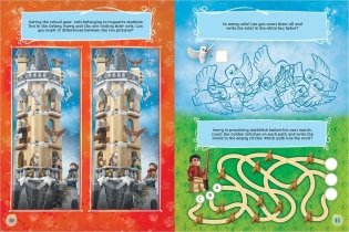 LEGO Harry Potter: Official Yearbook 2025 (with Harry Potter minifigure, broomstick and Golden Snitch™) фото книги 4