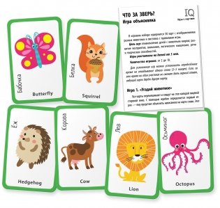 Умные игры с картами. Что за зверь? Игра объяснялка фото книги 2