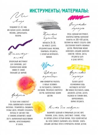 Скетчбук. Любимые уроки от Любови Дрюма. 17 мастер-классов фото книги 10