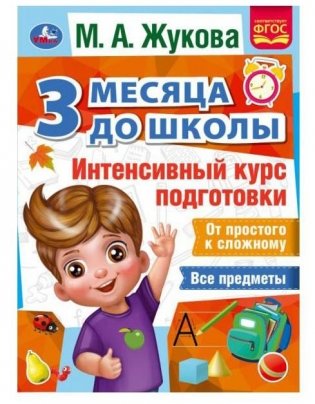 Интенсивный курс подготовки. 3 месяца до школы фото книги