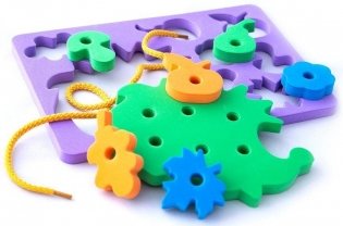 Набор "Формы на шнурочках. Добрый ёжик" фото книги