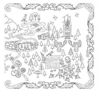 Зачарованный лес. Книга для творчества и вдохновения фото книги 7