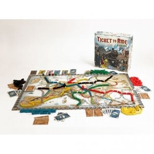 Настольная игра "Ticket to Ride: Европа" фото книги 2