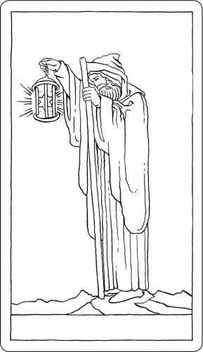 Таро Уэйта в контурах. 78 карт для раскрашивания и медитации фото книги 6