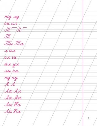 Пропись 2. Учусь писать буквы. Уроки чистописания. 1 класс фото книги 4