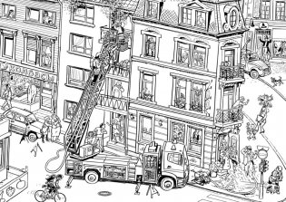 День за днем. Раскрась, придумай, нарисуй фото книги 3