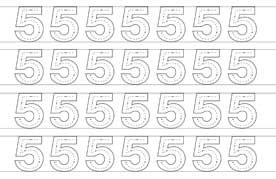 Обводим цифры фото книги 2