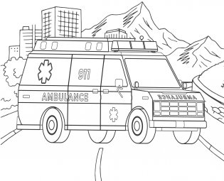 Лучшие раскраски для мальчиков. Службы спасения фото книги 4