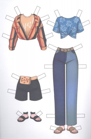 Бумажные куколки. В стиле аниме фото книги 3