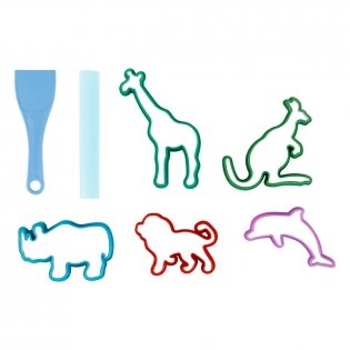 Формочки для лепки и моделирования Гамма "Зоопарк". Арт. 100323_2 фото книги 4