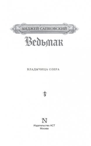 Ведьмак. Владычица озера фото книги 14