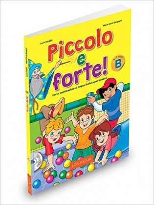 Piccolo e forte! B (+ Audio CD) фото книги