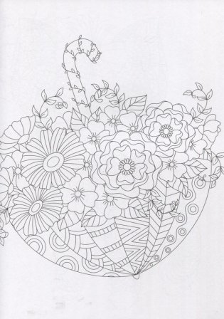 Фантазия. Раскраска-антистресс фото книги 4