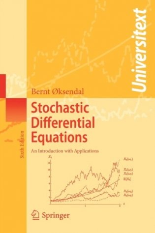 Stochastic Differential Equations фото книги