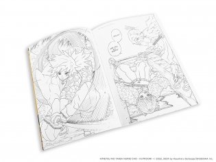Demon Slayer Coloring Book 3Pa фото книги 3