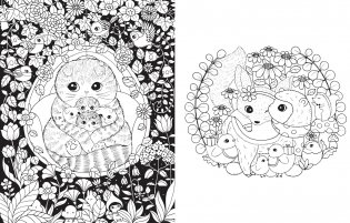 A Million Baby Animals: Little Creatures to Colour фото книги 7