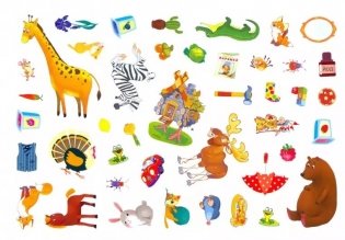 250 наклеек. Алфавит фото книги 2