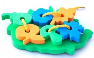 Набор "Формы на шнурочках. Добрый ёжик" фото книги 4