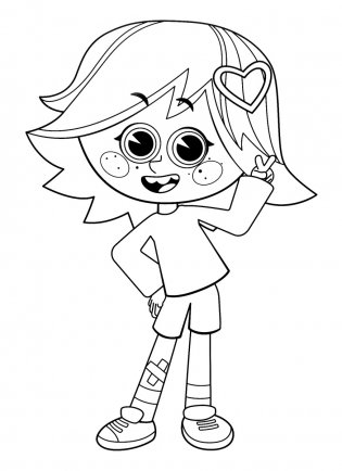 MAXI-Раскраска. Чуч-Мяуч фото книги 5