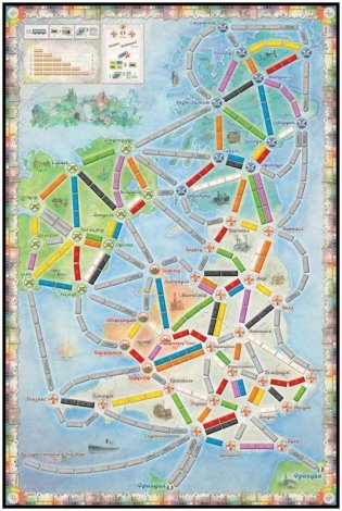 Ticket to Ride : Великобритания и Пенсильвания фото книги 5