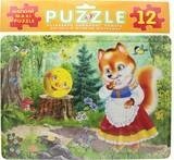 Пазл "Колобок", 12 элементов фото книги